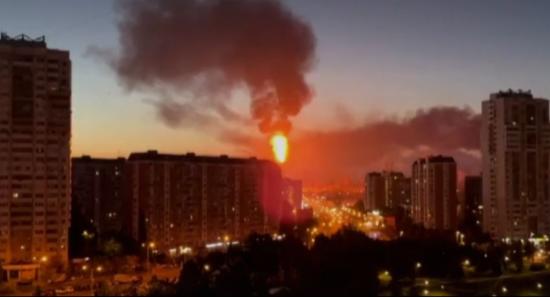 Largest Ukrainian Attack on Moscow